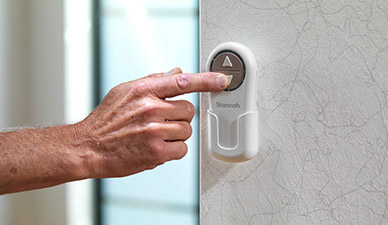 botones de control remoto para la silla salvaescaleras stannah